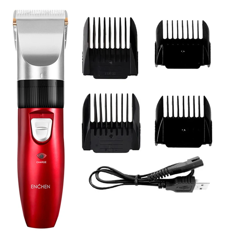 

Для мужчин, электрическая машинка для стрижки волос, набор профессиональные беспроводные резак машина USB Перезаряжаемые машинка для стрижк...