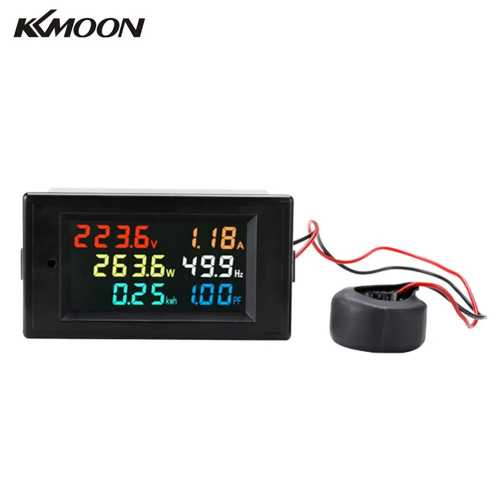 KKMOON на рост от 80 до 300V ЖК дисплей цифровой вольтметр Амперметр мультиметр