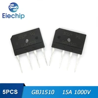 5pcslot gbj1510 15a 1000v bridge rectifiers for induction cooker