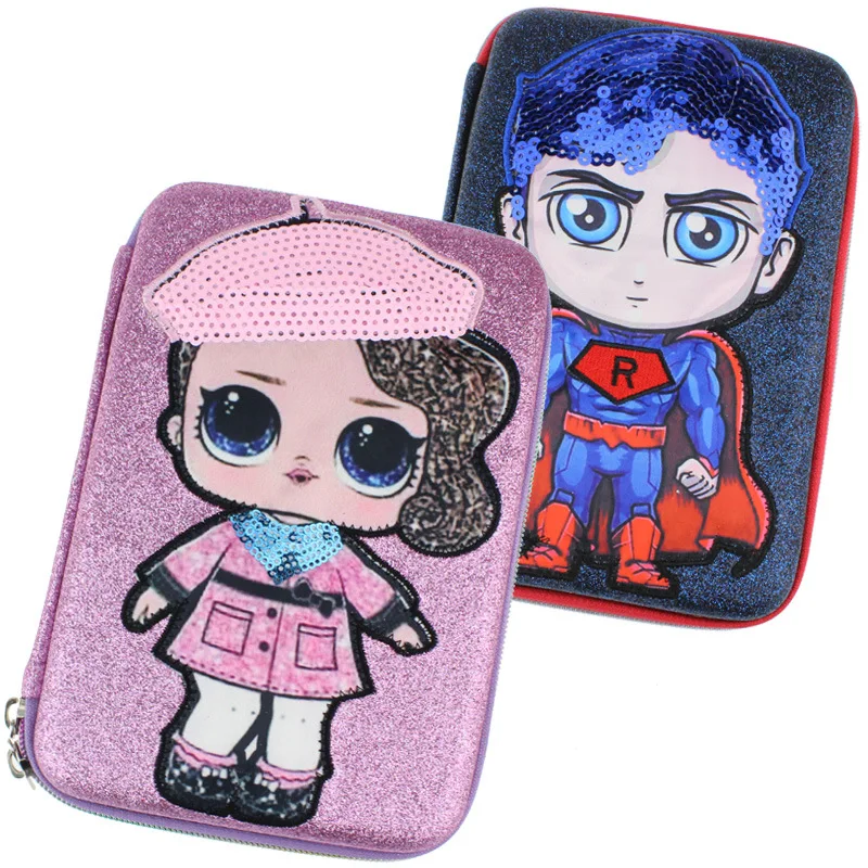 Пенал для карандашей милая большая емкость пенал коробка ручек