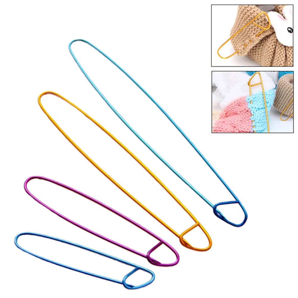 4 шт. замок смешанный цвет Ремесло ткачество Вязание идея дома крючком иглы