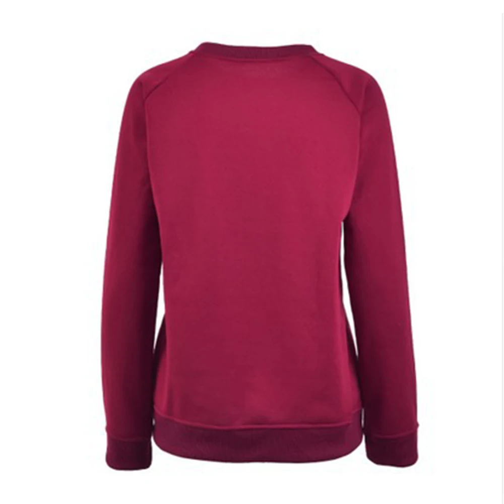 Женский бархатный свитшот с длинным рукавом и принтом в виде сердца | Женская