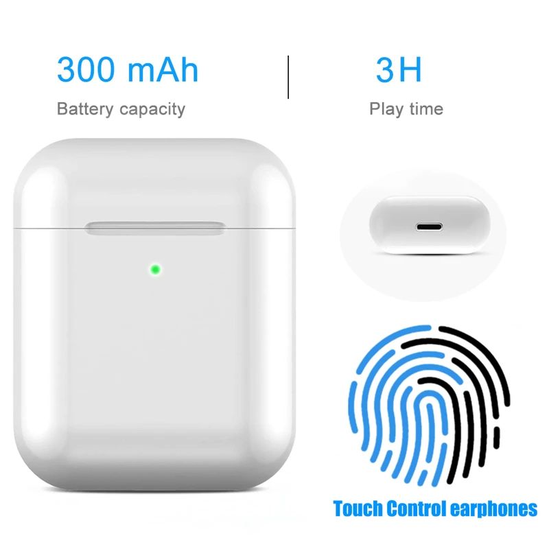 I200 TWS Bluetooth 5,0 наушники гарнитура PK W1 H1 Сенсорная Функция наушники Беспроводная зарядка бас PK i12 i 200 i800 i500 i1000 TWS fones de ouvido bluetooth cuffie bluetooth yfeiybrb auriculares bluetooth inalambr