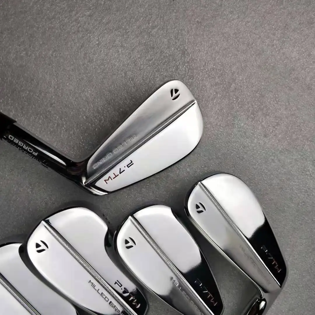 Tiger Woods P.7TW molido molienda FOREGED los clubes de Golf de hierro Set 3-9P acero eje de grafito conductor cuina de rescate p