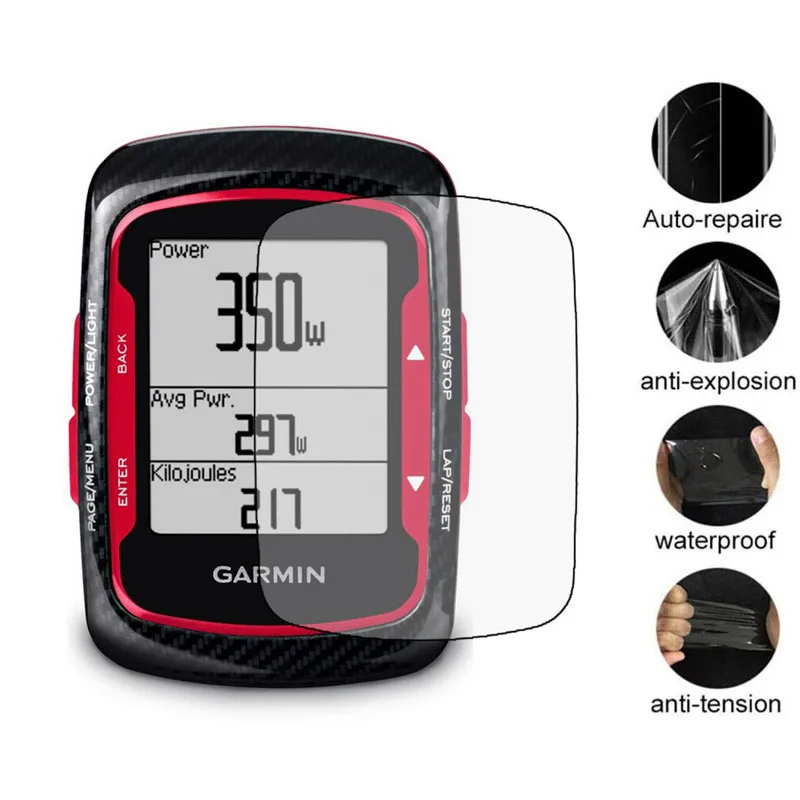 3 шт прозрачная защитная пленка для экрана Garmin Edge 200 500 gps велокомпьютер edge200 edge500