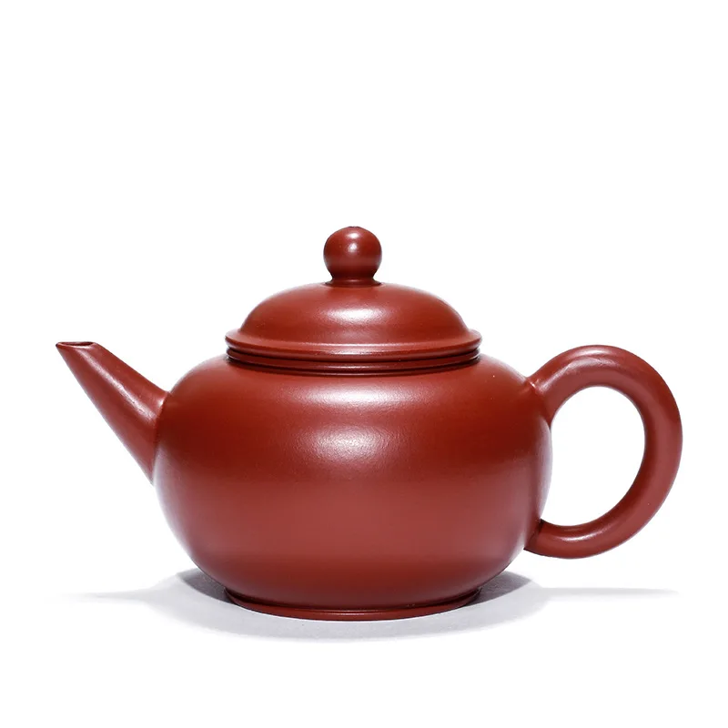 

Yixing raw ore purple clay pot horizontal Dahongpao Yan Lichun handmade tea set
