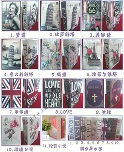 Home Decor Secret Dictionary Book Safe Money Cash Jewel Box Small Piggy Banks | Дом и сад