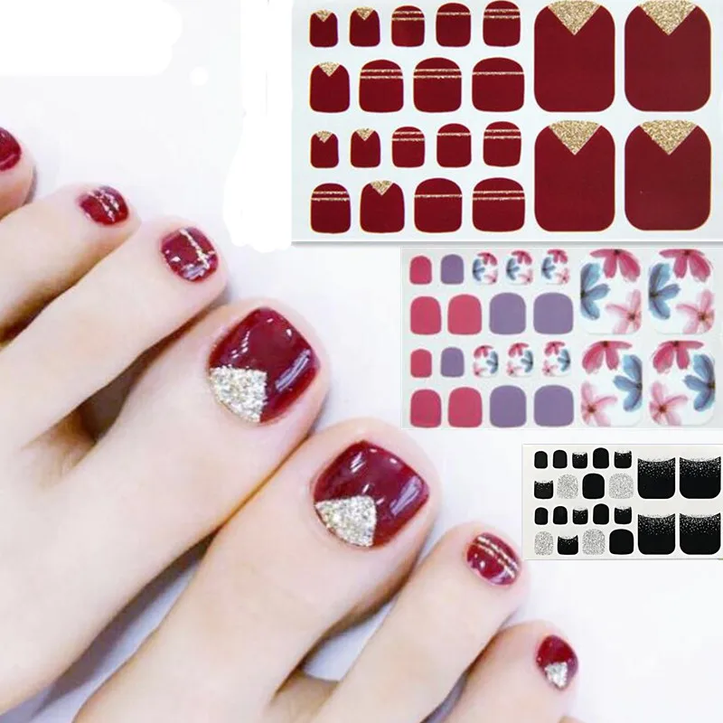 Наклейки для ногтей в корейском/японском стиле наклейки сделай сам на ногти с