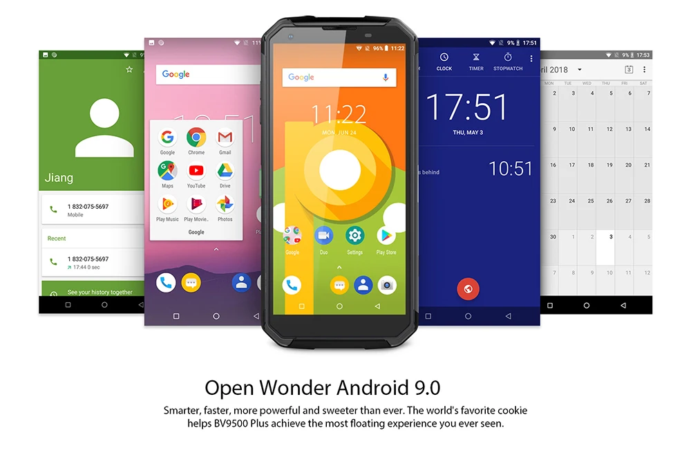 Смартфон Blackview BV9500 Plus, 10000 мАч, Helio P70, четыре ядра, 4G, IP68, водонепроницаемый, 5,7 дюймов, FHD, 4 Гб+ 64 ГБ, Android 9,0, мобильный телефон