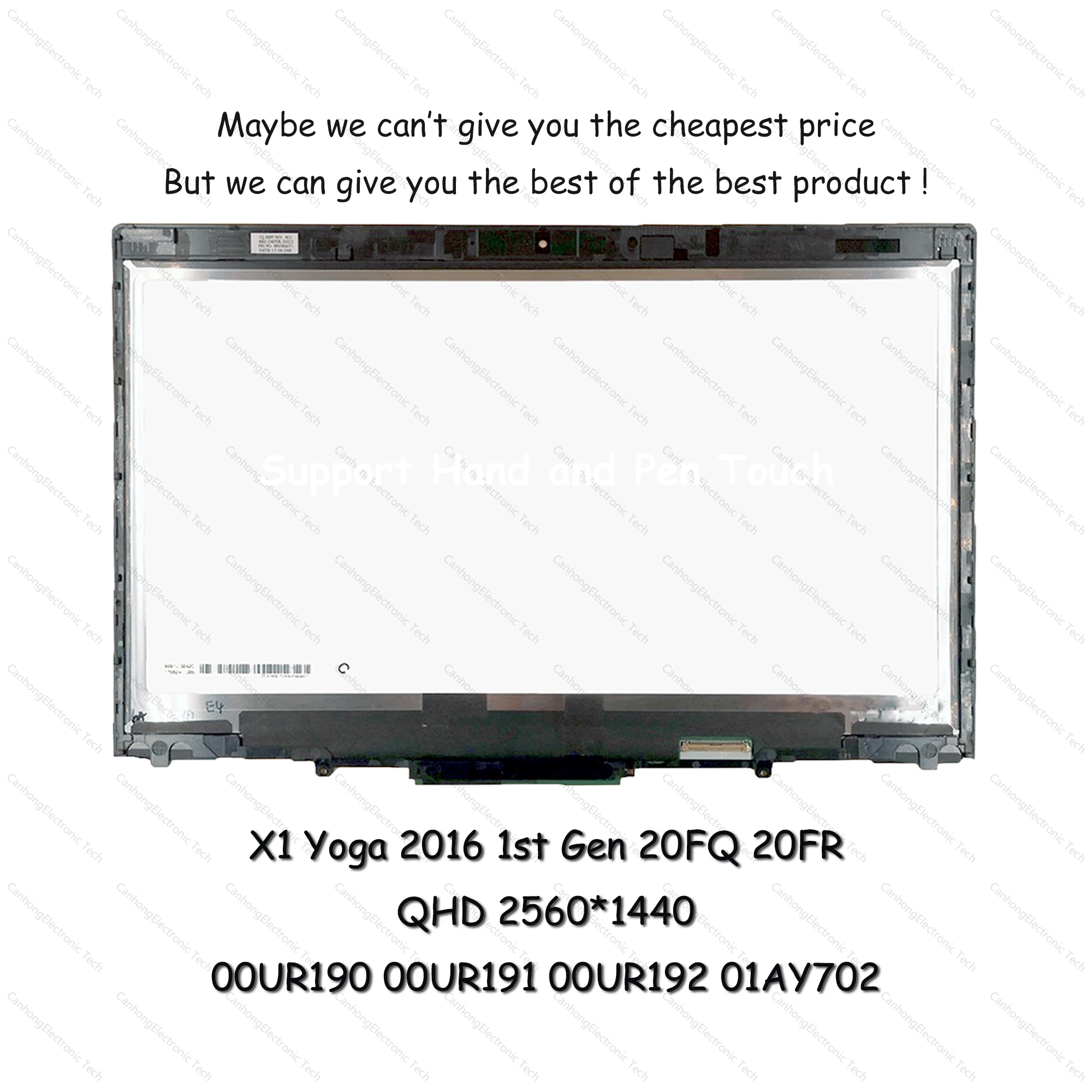 Для Lenovo ThinkPad X1 Yoga 2016 1 го поколения QHD 2560*1440 00UR190 00UR191 00UR192 01AY702 14 &quotноутбуки с