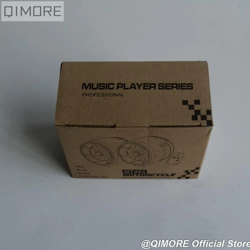 Аудио FM-радио MP3 SD iPod стереодинамики универсальные для мотоцикла скутера