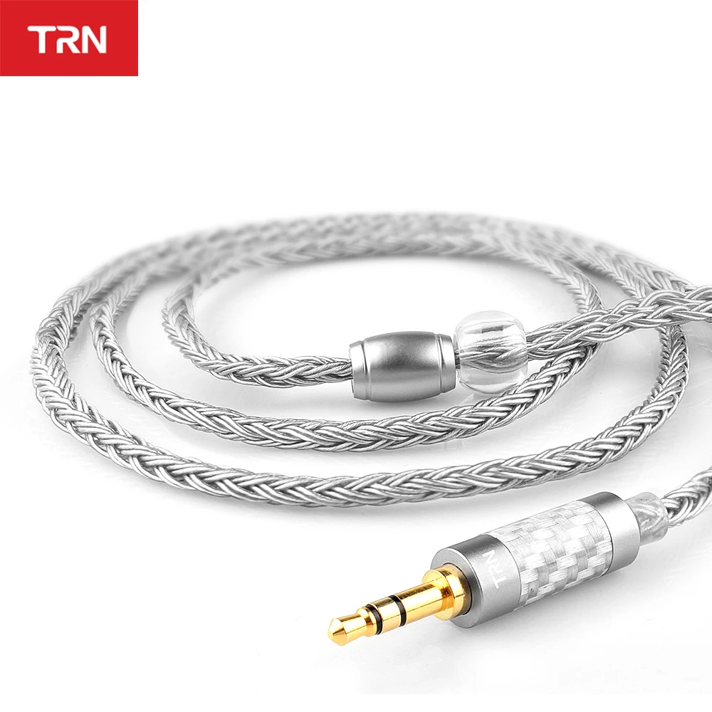 Лампа указателя T2 16 Core наушников серебряный кабель покрытый обновления HIFI 3 5/2 5/4 4