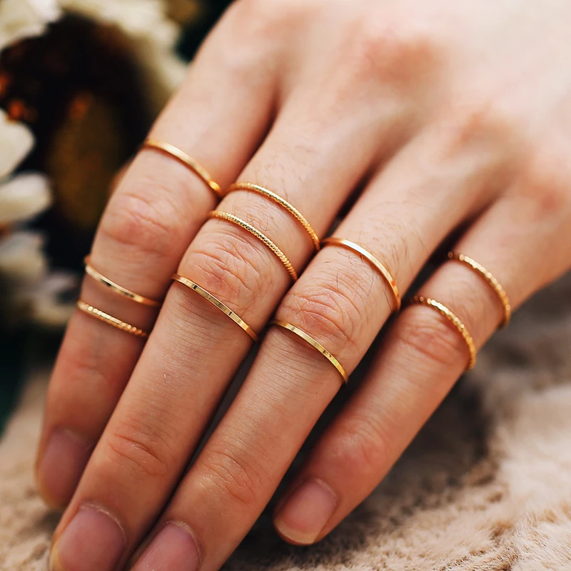 Фото Женское кольцо в стиле панк Винтажное на костяшки пальцев размер 5 7 8 10