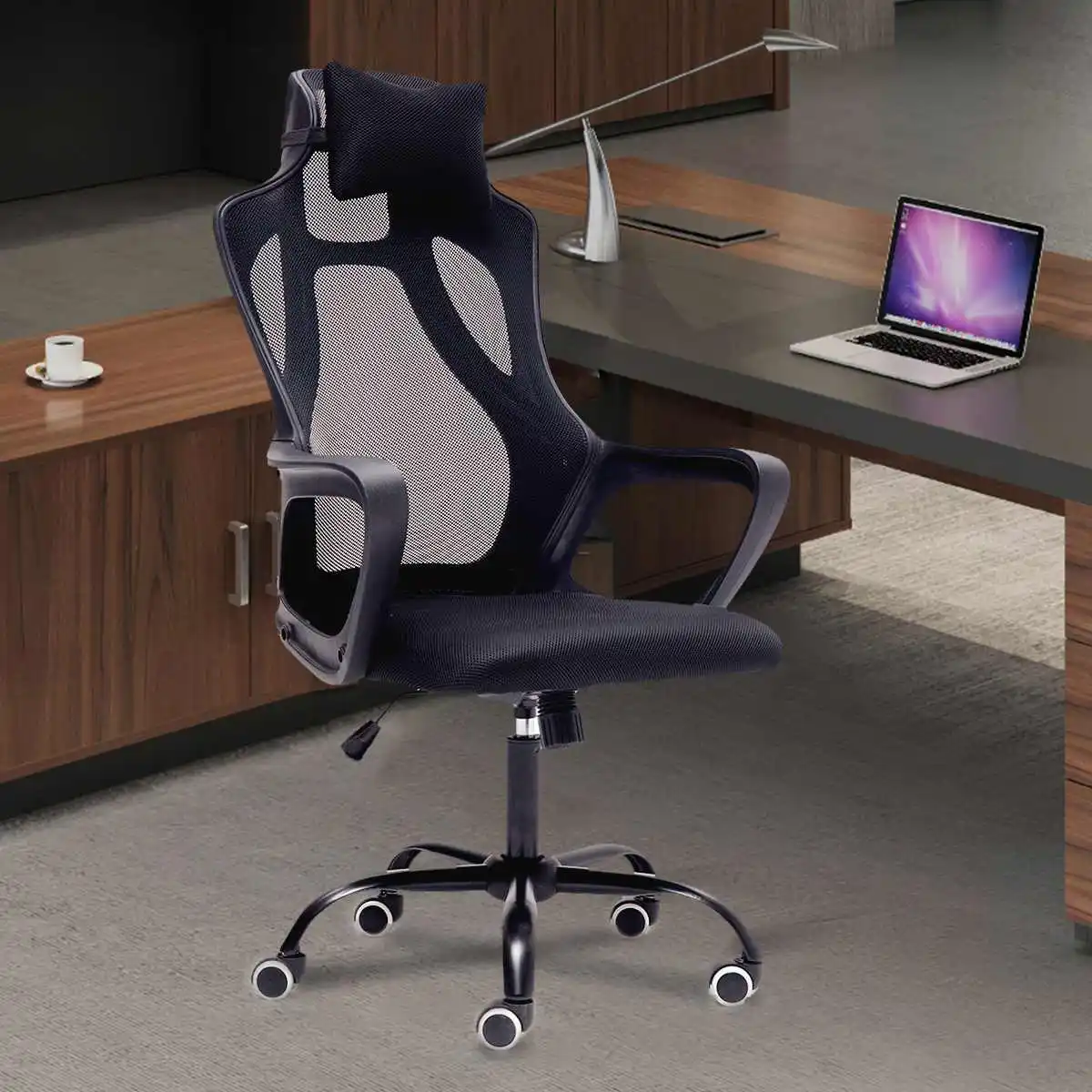

Game Office Chair Computer Chair Mesh Chair Swivel Lumbar High Back Seat Desk Chair Office Home Gamer Chairs Conference Chairs