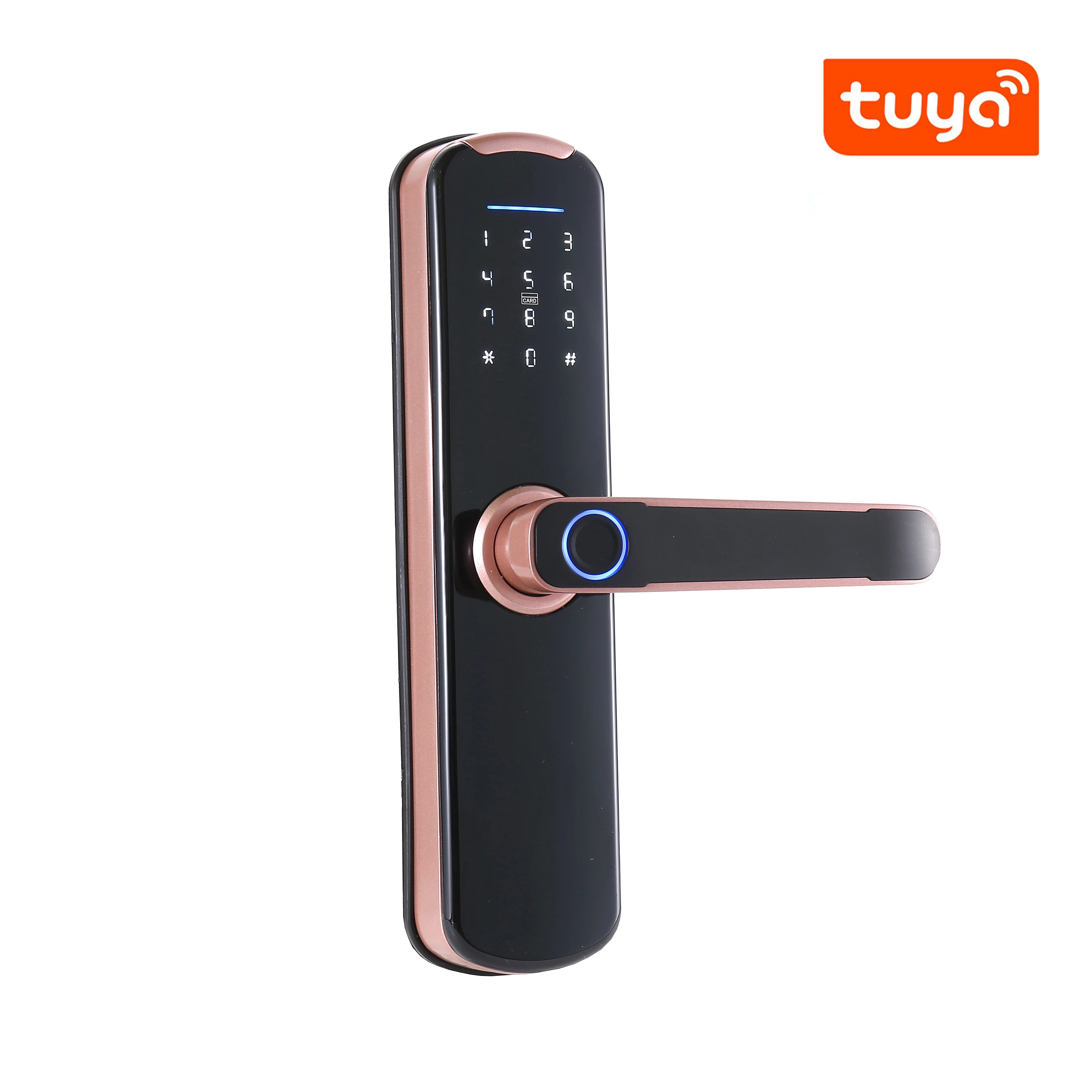 Дистанционное управление через приложение TTLock или Tuya смарт замок со сканером