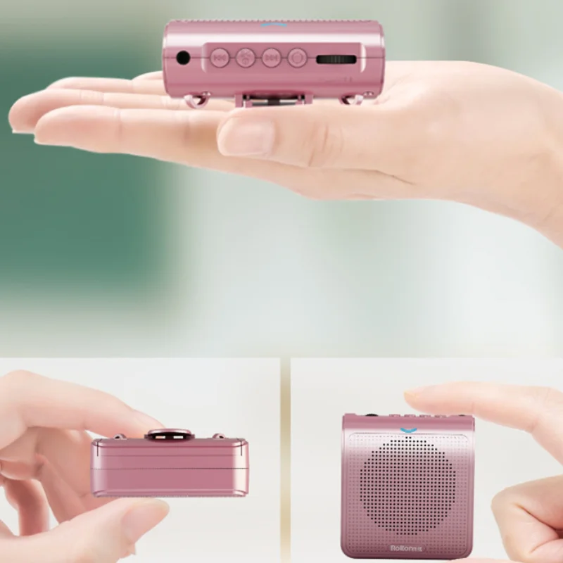 Портативный мини-громкоговоритель усилитель голоса микрофон с USB TF-картой для