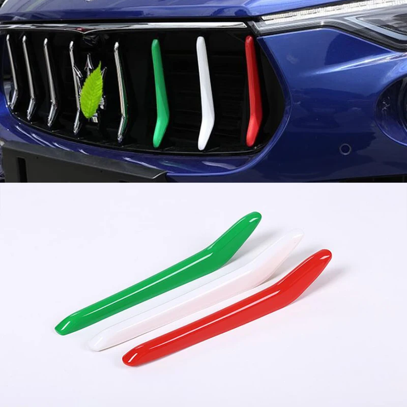 ABS Авто Стайлинг Передняя решетка Накладка полоски наклейки 2016 2018 2019 2020 2021 для