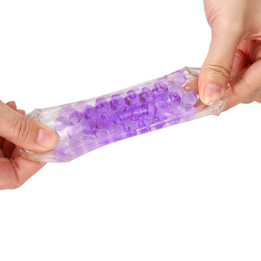 

Spongy Bead Stress Ball Toy Squeezable Stress Squishy Toy Stress Relief Ball Rebound Vent Decompression Sensory Fidget Juguetes