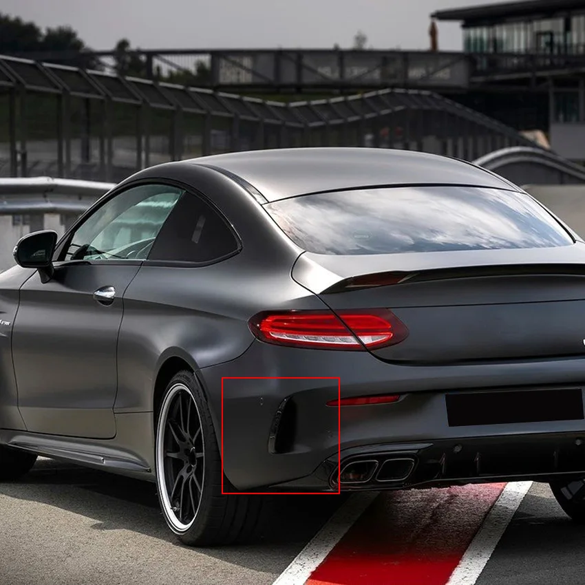 Подходит для Mercedes-Benz C-Class Coupe C C205 air knife задний бампер surround | Автомобили и мотоциклы