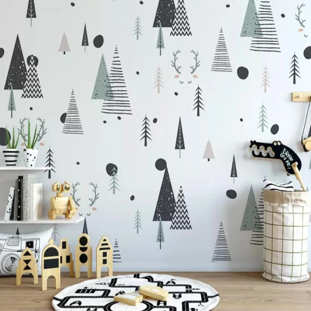 Пользовательские 3D фотообои Milofi современный минималистичный скандинавский