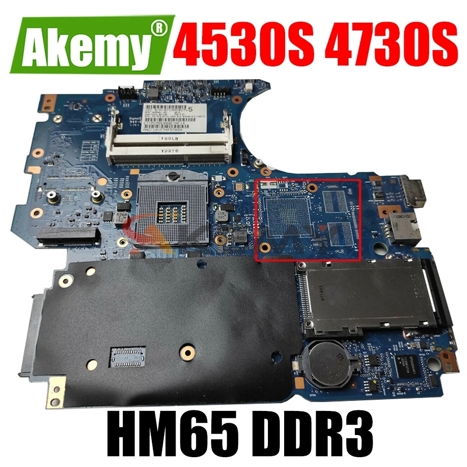 

Материнская плата для ноутбука HP Probook 646246 S 4530S 4730S, системная плата 6050A2465501-MB-A02 HM65 DDR3, 100% полное прохождение