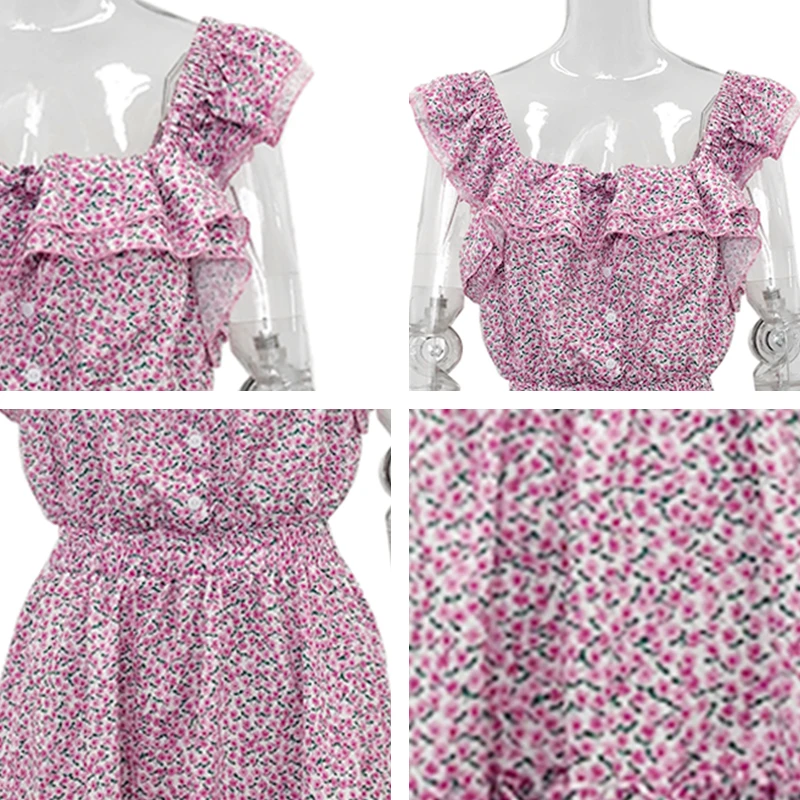 Платья Fandy Lokar с квадратным воротником модное женское платье принтом элегантные