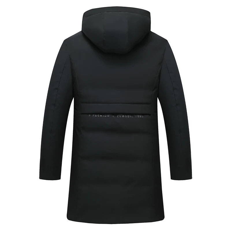 Winter Jacket Men Long Parka Thicken Warm Coats Fashion Hooded Casaco Masculino Casual Outwear Clothes J642 | Мужская одежда