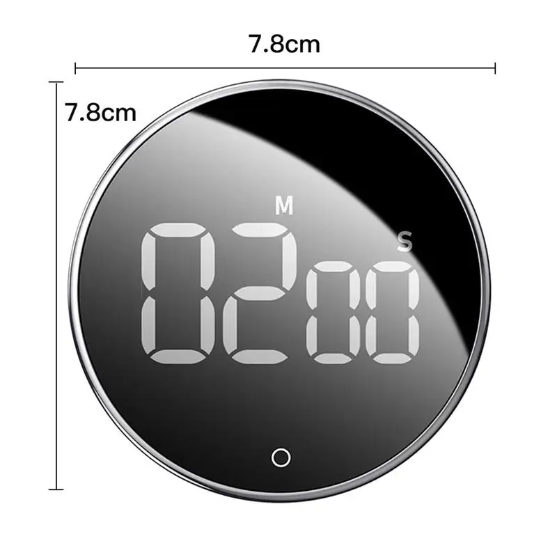 

Magnetic Digital Timers Manual Countdown Kitchen Timer Countdown Alarm Clock Mechanical Cooking Timer Alarm Counter Clock