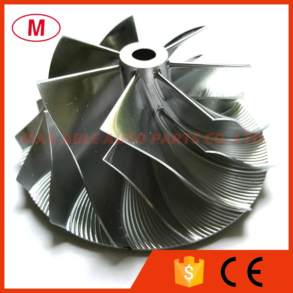 HX40/HE351 4035879 апгрейд 62 00/85 98 мм 7 + лопасти турбо колесо компрессора/алюминий