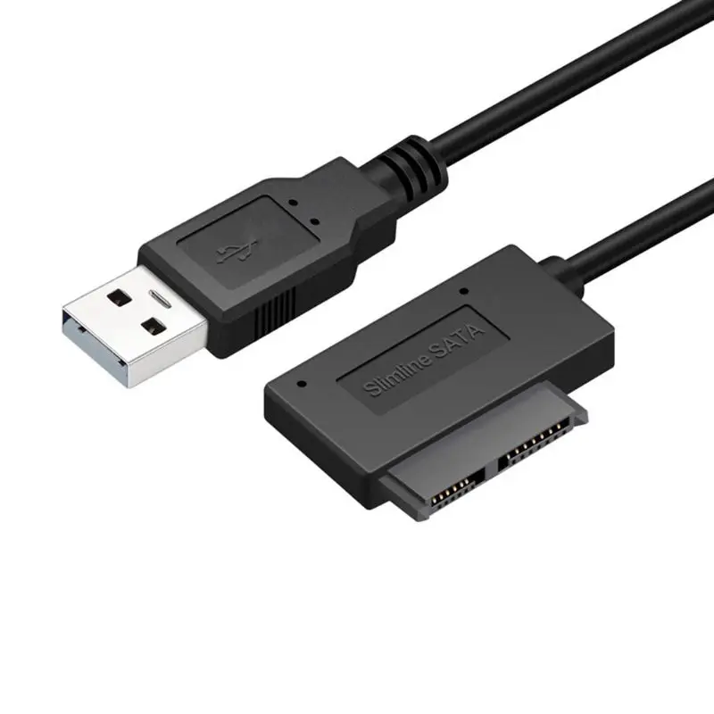 

USB 2.0 Mini Sata II 7+6 13Pin Adapter Converter Cable for Laptop CD/DVD ROM Kit
