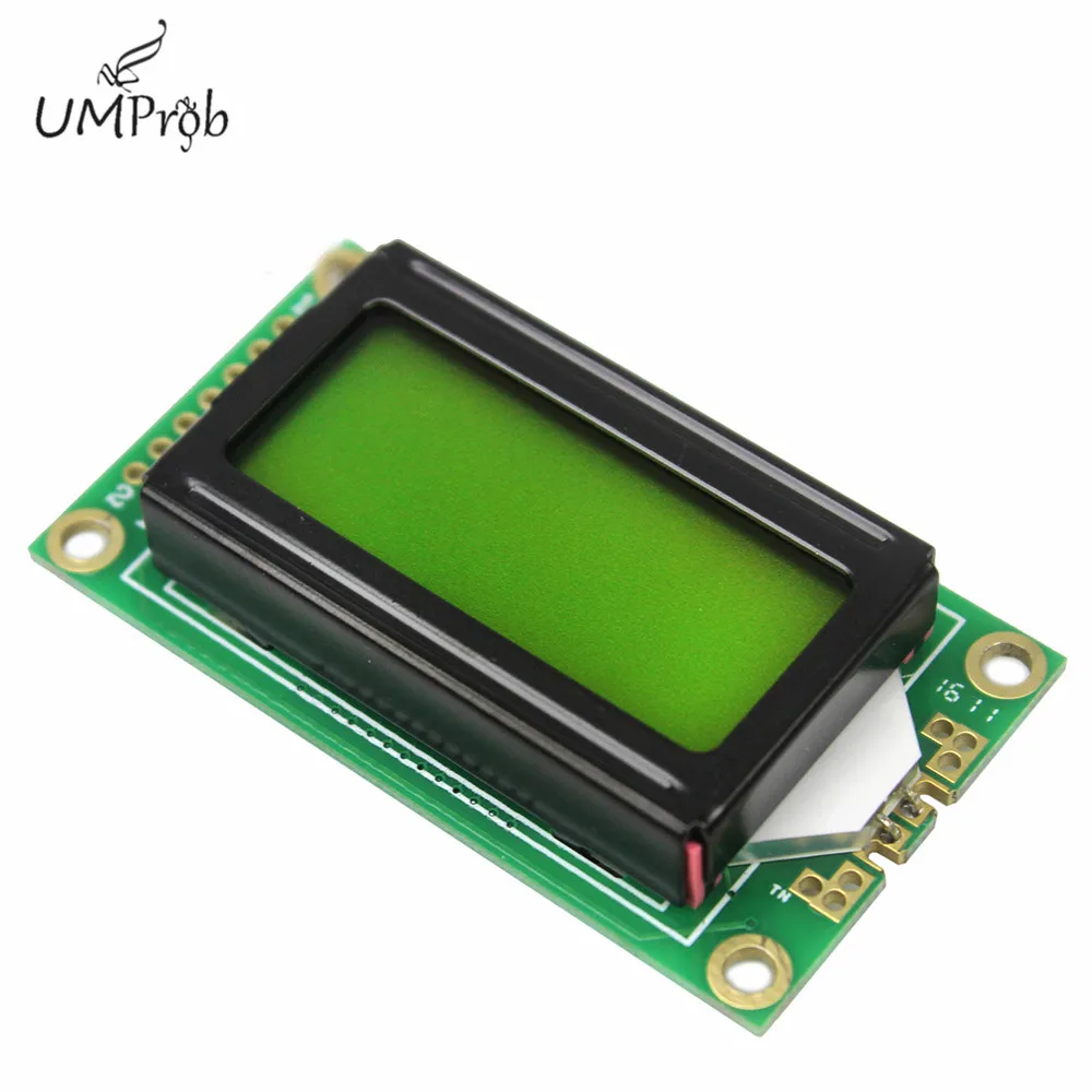0802 ЖК модуль 8x2 символьный дисплей 3 В/5 В светодиодная подсветка для arduino комплект