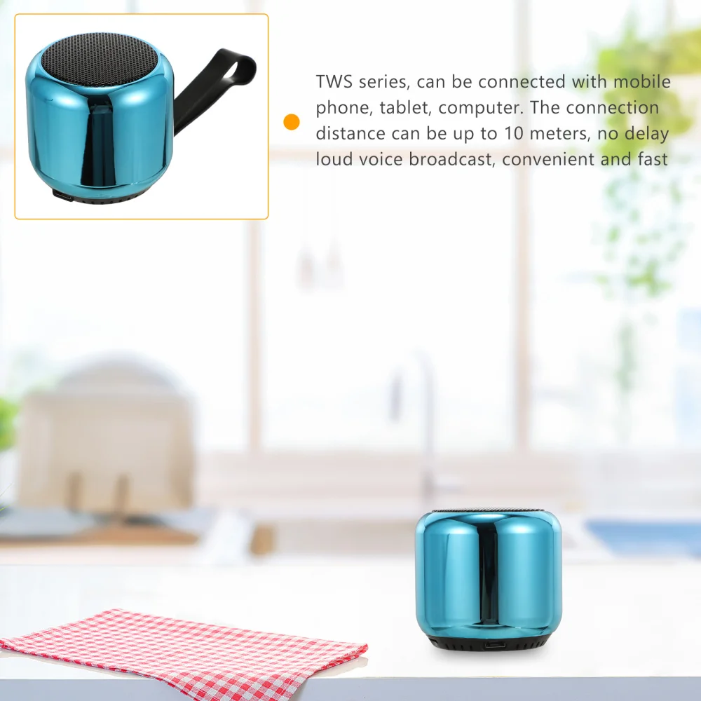 

1 Set Wireless Speaker Household Office Mini Speaker Fashionable Speaker