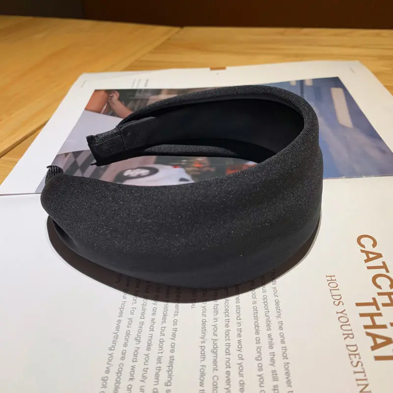 2021 новые женские повязки на голову модная губка широкая сбоку лента для волос