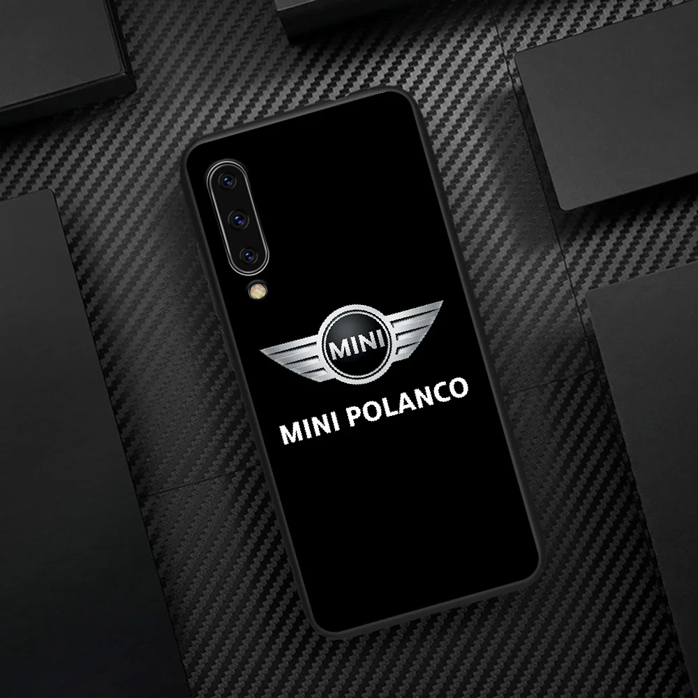 

Mini Cooper Car Logo Phone Case Cover For Samsung Galaxy A7 8 10 20 20e 21 30 30S 31 41 50 50S 51 70 71 91 black Funda 3D Cover