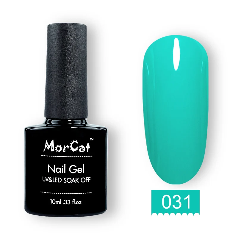 031 MorCat темно-синий УФ-Гель-лак, Гель-лак для ногтей, небесно-голубая серия, гель для ногтей, УФ-лак для нейл-арта, дизайн Vernis, Полупостоянный УФ-гель - Цвет: 031