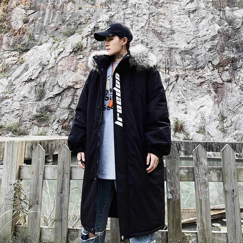 Liketkit зимние куртки и пальто для мужчин новинка 2019 японский стиль Харадзюку