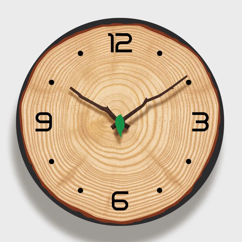 

Simple Silent Wall Clock Nordic Design Unique Round Pastoral Wall Clock Modern Acrylic Reloj De Pared House Decoration EI50WC