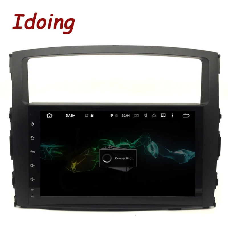 Автомобильный DVD мультимедийный видео плеер Idoing 2Din для MITSUBISHI PAJERO V97 Android7.1 GPS