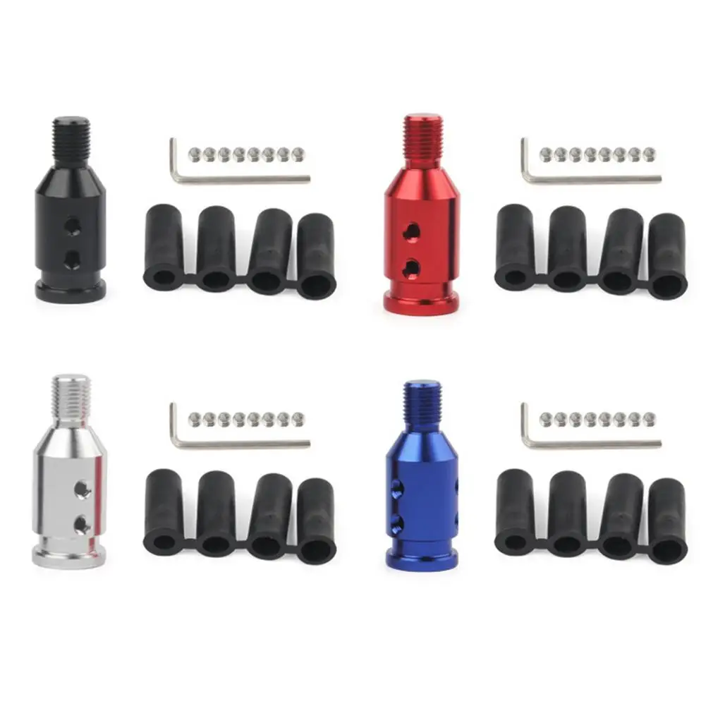 

Universal CNC Car Manual Gear Shift Knob Adapter For M12x1.25 Thread Aluminum Alloy