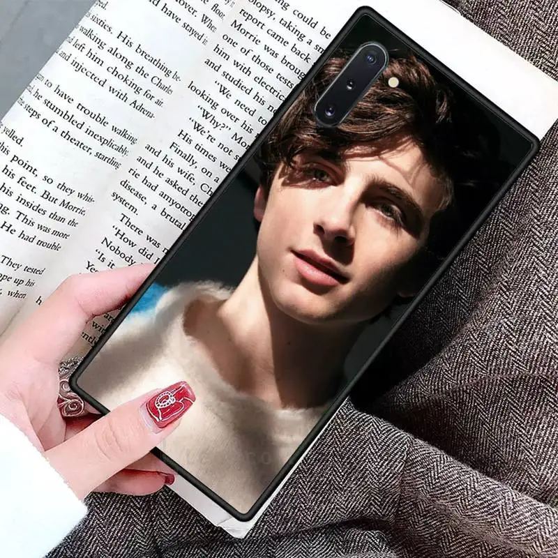 

Timothee Chalamet Phone Cases For Samsung Galaxy S8 S9 S10 Plus S10E Note 3 4 5 6 7 8 9 10 Pro Lite cover