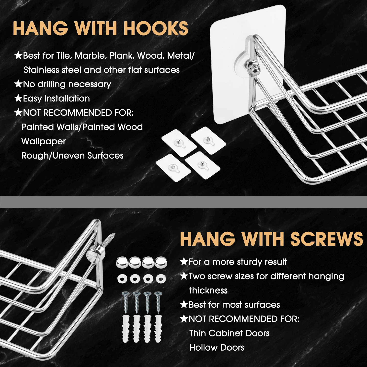 mimifly spice rack organizer wall mounted 2 pack floating shelves storage for kitchen cupboard pantry cabinet door pack of 2 free global shipping