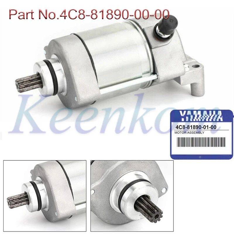 Стартер мотоцикла Электрический двигатель стартовый 4C8 81890 00 01 для Yama ha YZF R1 RaceBase
