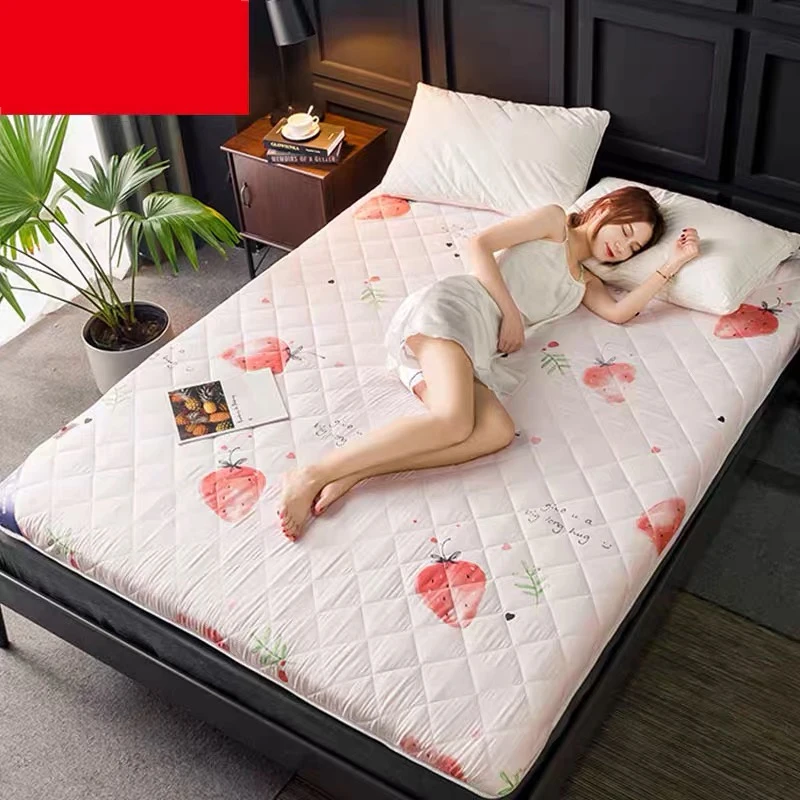 Матрас с татами стеганый напольный матрас мягкий толстый складной удобная