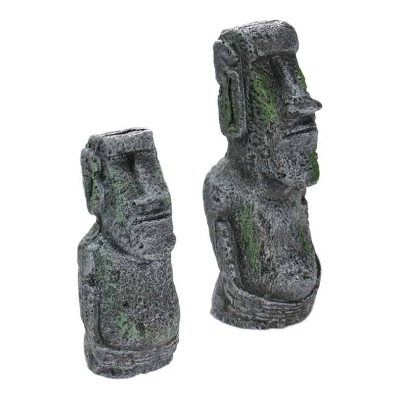 Aquarium Landscape Fish Tank Office Home Simulated Resin Statue Ornament Not Easy To Discolor Clean | Дом и сад