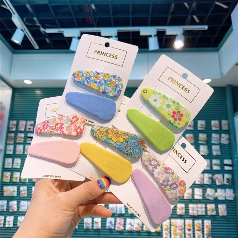 Комплект из 2 предметов корейский стиль новая детская Свежий Простой Цветочный