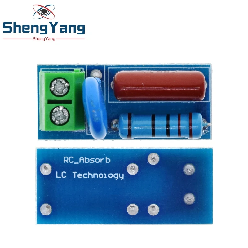 TZT AC/DC 5V-400V RC поглощение/табак цепи модуль реле контактная защита сопротивление