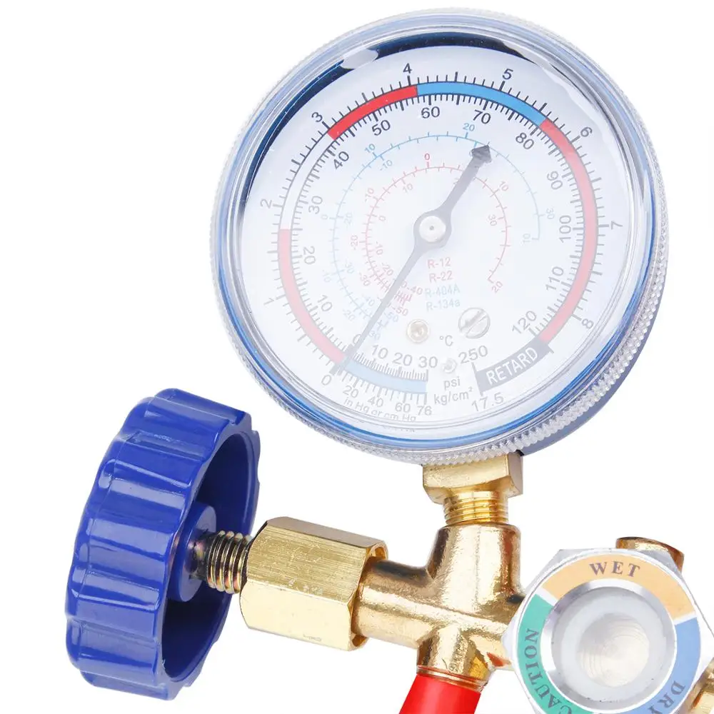 CARBOLE AC диагностический манометр набор инструментов для зарядки R134A R12 R22 R502