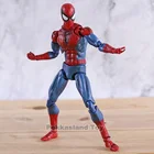 Mafex 075 Мстители Человек-паук MAF075 Удивительный Человек-паук 047 ПВХ экшн-фигурка Коллекционная модель детские игрушки кукла подарок