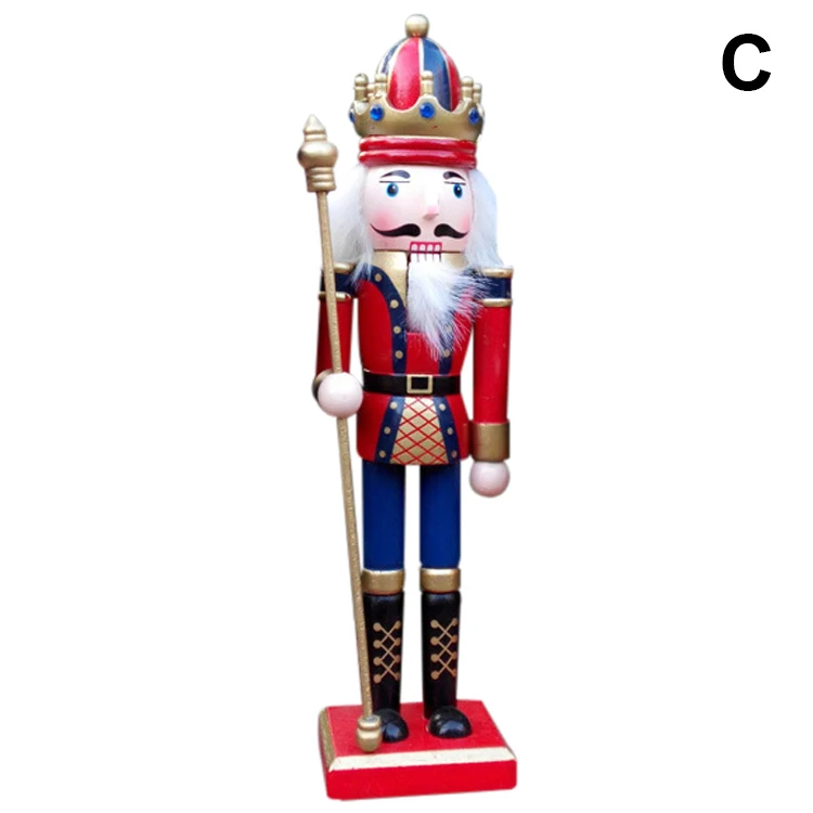 

Nutcrackers Wooden Soldier Wood Novelty Decorative Ornament Home Decor Gifts Christmas Decorations NSV775