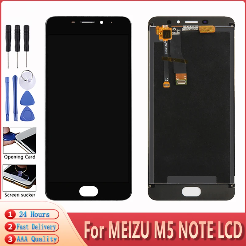 5 ''для MEIZU M5 Примечание M621H M621M M621Q ЖК дисплей Дисплей сенсорный Экран AAA
